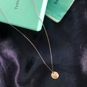 Tiffany "S" Disc Charm